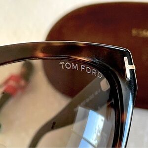 Tom Ford Snowdon $415 Sunglasses 50mm Made in Italy!